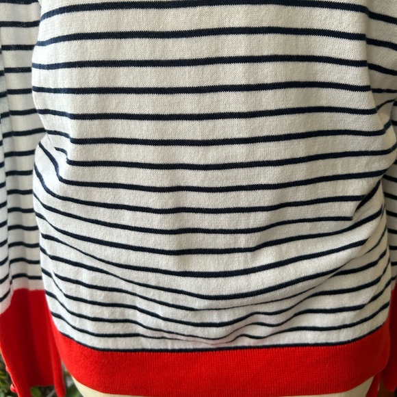 Náutica 100% cotton-knit long sleeves cuff closing 4 buttons light and casual - Picture 4 of 9